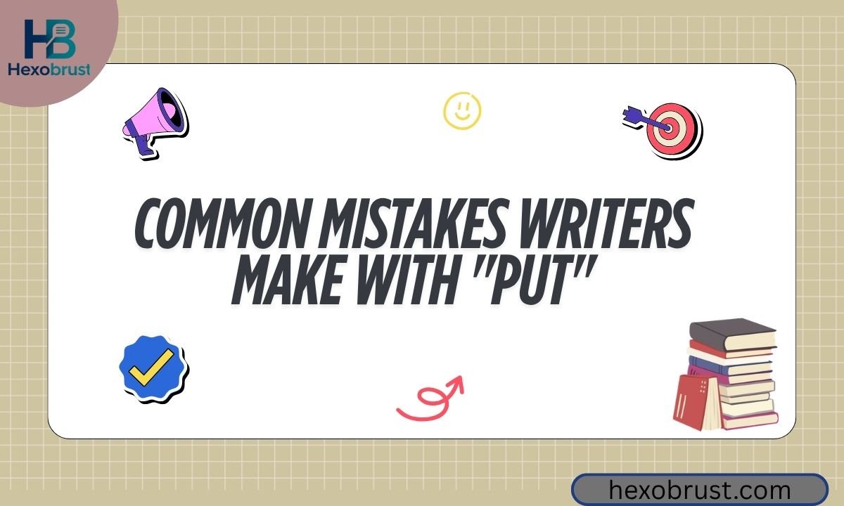 Common Mistakes Writers Make With Put