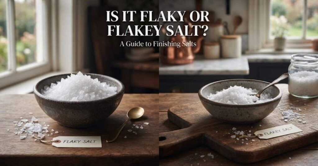 Is It Flaky or Flakey Salt?