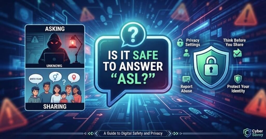 Is It Safe to Answer "ASL?"