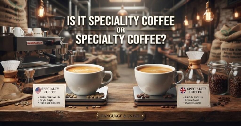 Is It Speciality Coffee or Specialty Coffee?
