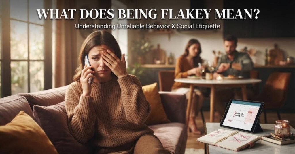 What Does Being Flakey Mean?