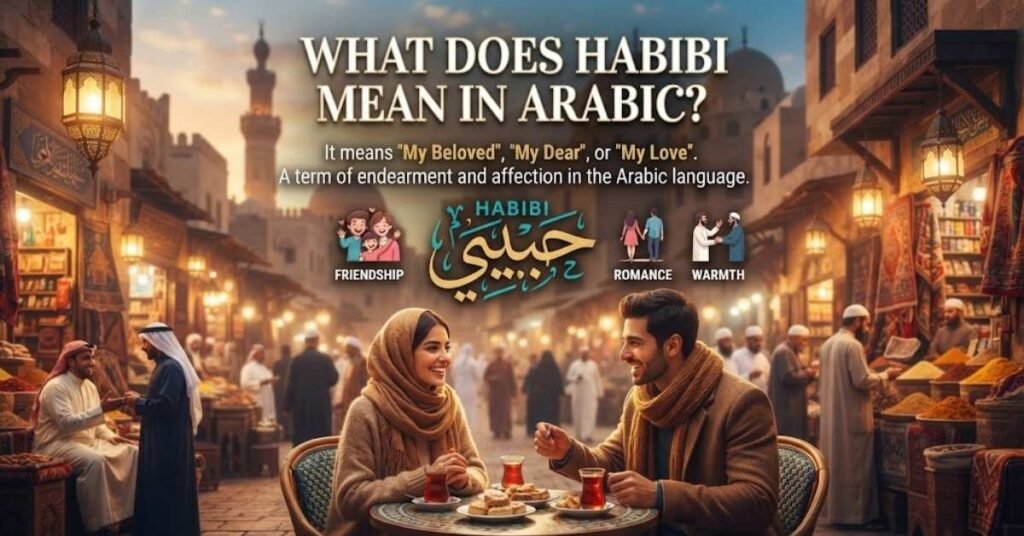 What Does Habibi Mean in Arabic?