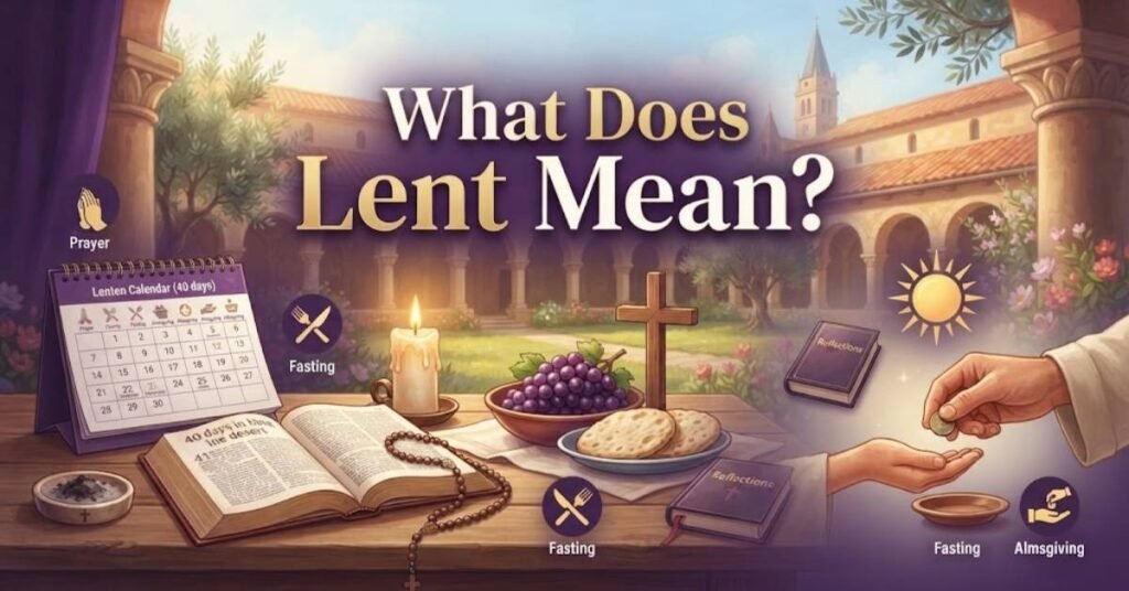 What Does Lent Mean?