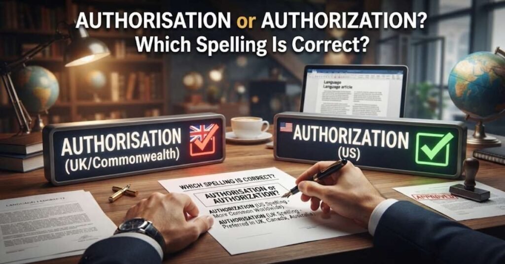 Which Spelling Is Correct, Authorisation or Authorization?