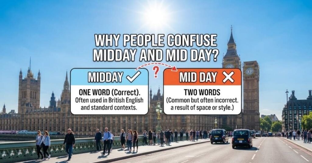 Why People Confuse Midday And Mid Day