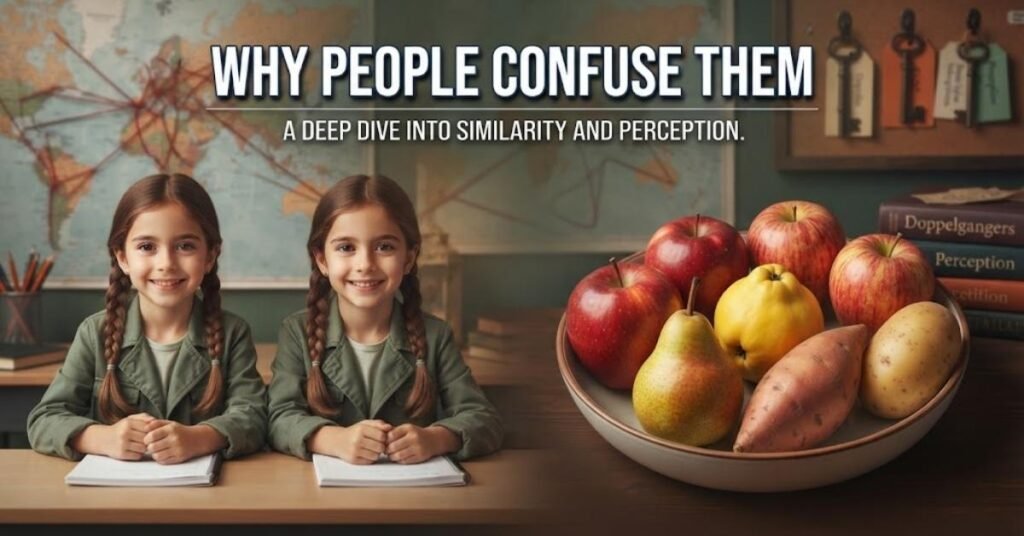 Why People Confuse Them