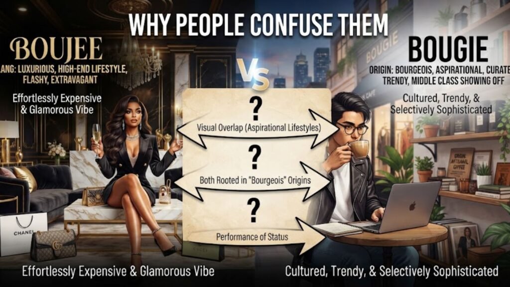 Why People Confuse Them