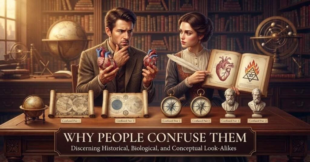 Why People Confuse Them