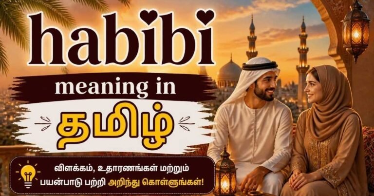 habibi meaning in tamil