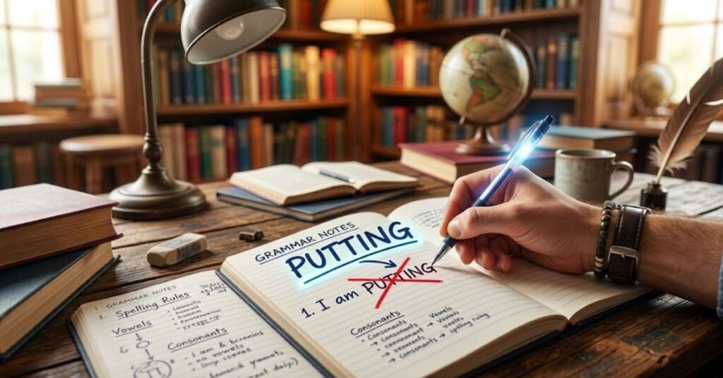 putting or puting